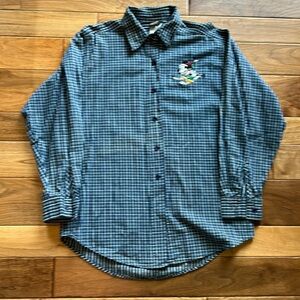 Vtg Mickey Mouse Unlimited by Jerry Leigh button up shirt